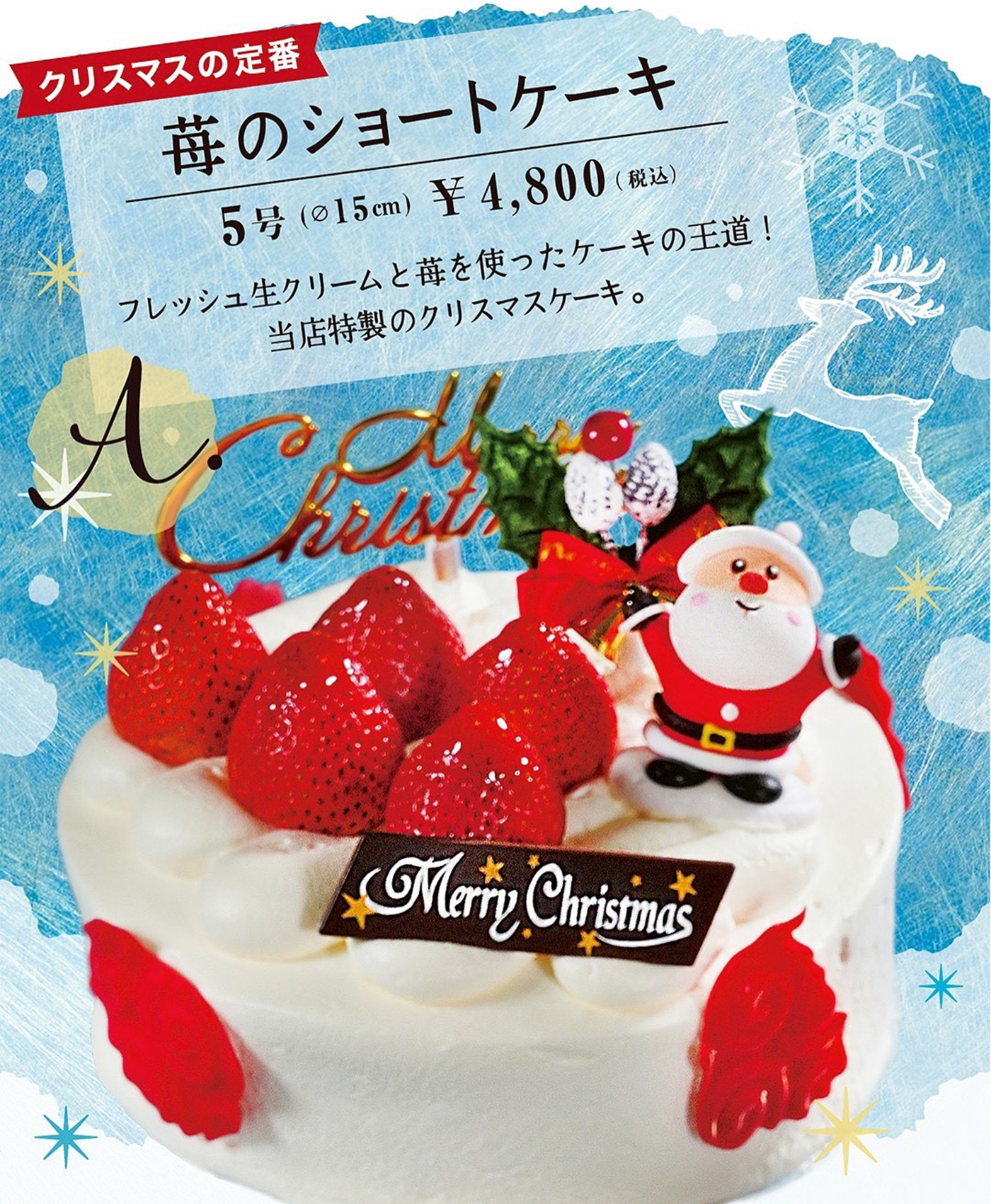 クリスマスケーキA
