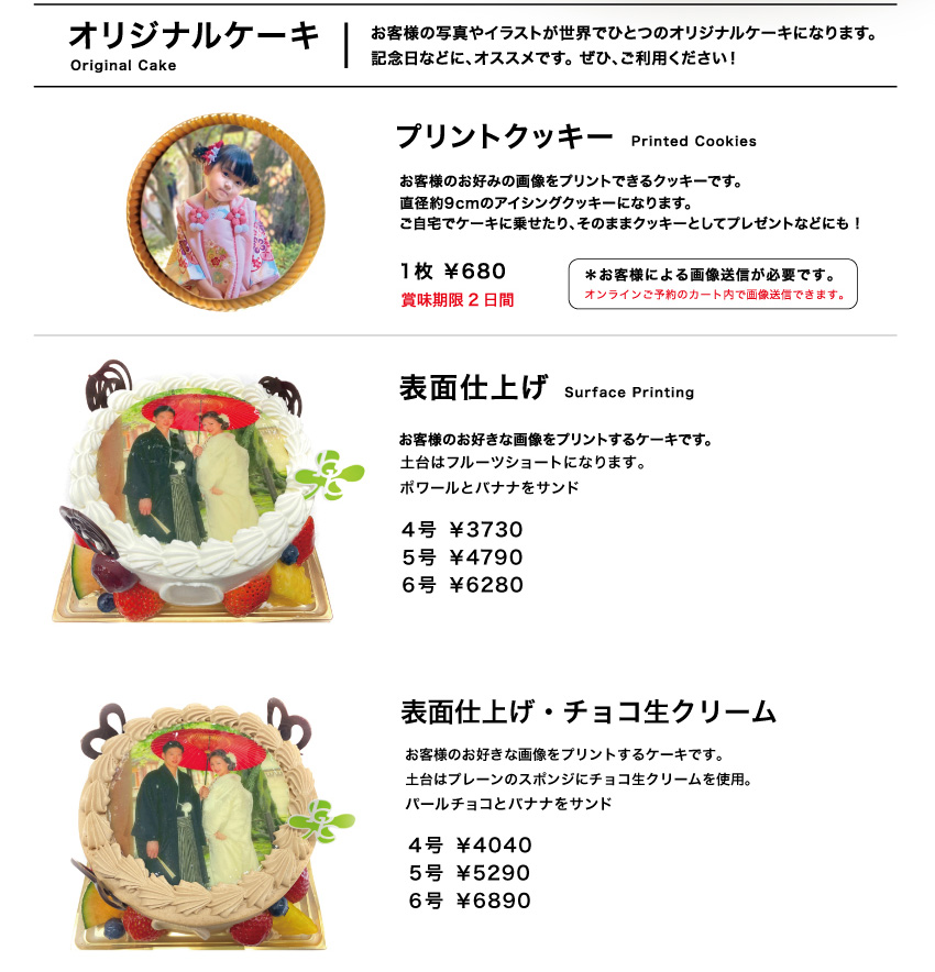 デコレーションケーキ
