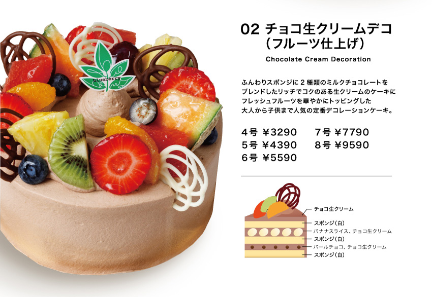 ブルーベリー blueberry 静岡県三島市のケーキ 洋菓子店